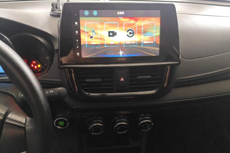 Used Toyota Vios 2022 1.5L 20th Anniversary Edition Audio And AC Panel