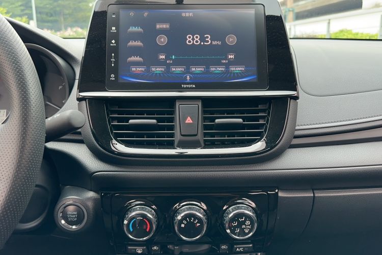 Used Toyota Vios 2022 1.5L 20th Anniversary Edition Audio And AC Panel