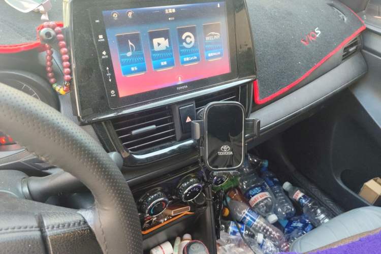 Used Toyota Vios 2022 1.5L 20th Anniversary Edition Audio And AC Panel