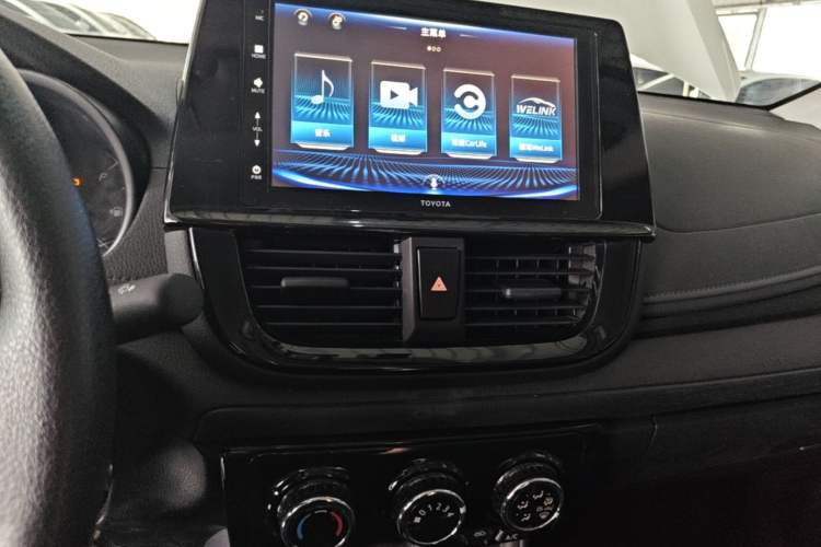 Used Toyota Vios 2022 1.5L CVT Active Drive CARE Edition Audio And AC Panel