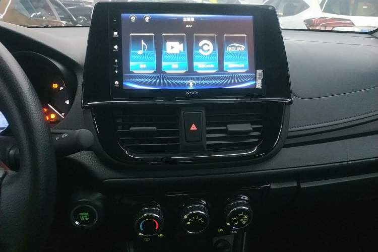 Used Toyota Vios 2022 1.5L 20th Anniversary Edition Audio And AC Panel