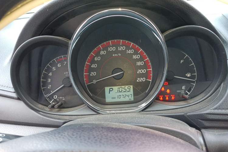 Used Toyota Vios 2022 1.5L CVT Active Drive CARE Edition Instrument Cluster