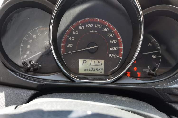 Used Toyota Vios 2022 1.5L CVT Active Drive CARE Edition Instrument Cluster