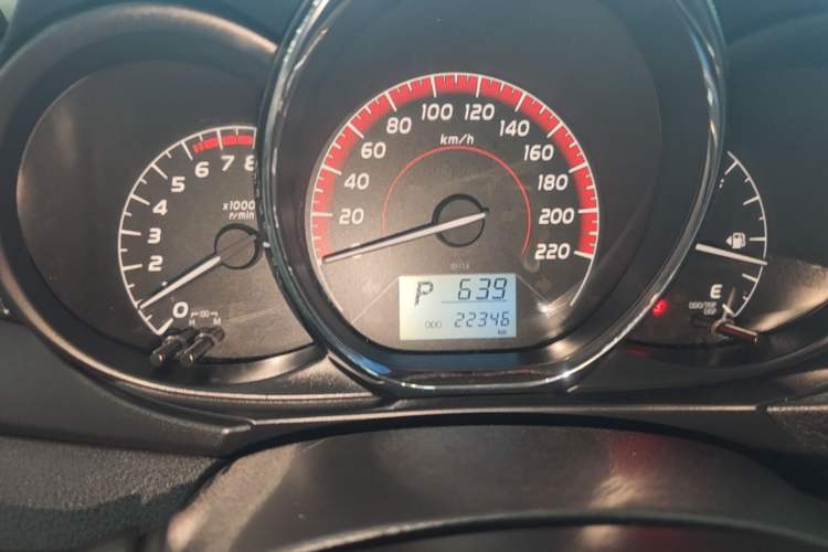 Used Toyota Vios 2022 1.5L 20th Anniversary Edition Instrument Cluster