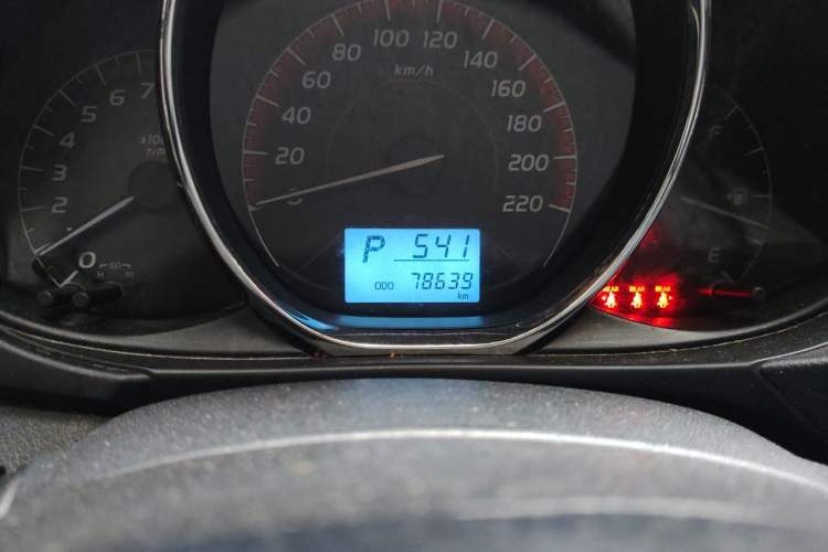 Used Toyota Vios 2022 1.5L 20th Anniversary Edition Odometer Close Up