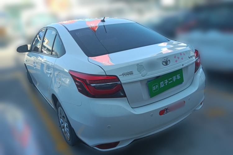 Used Toyota Vios 2022 1.5L CVT Active Drive CARE Edition Rear Left 45 Deg