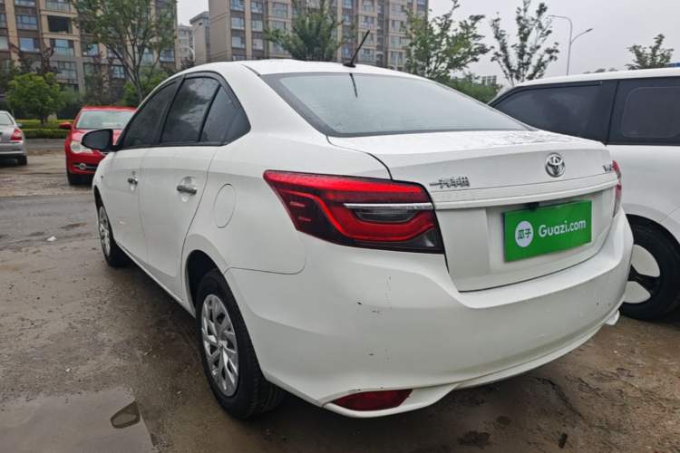 Used Toyota Vios 2022 1.5L 20th Anniversary Edition Rear Left 45 Deg