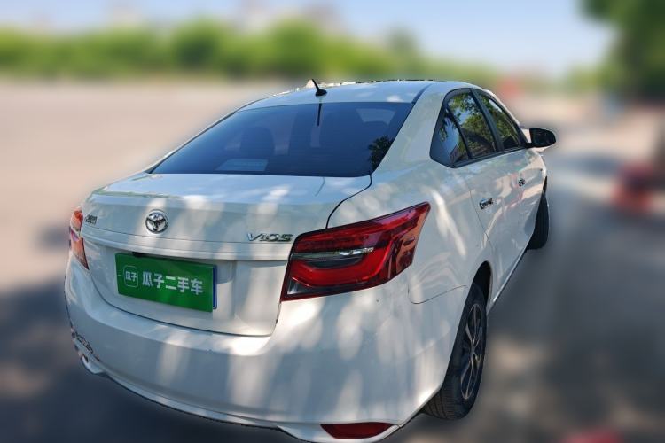 Used Toyota Vios 2022 1.5L 20th Anniversary Edition Rear Right 45 Deg