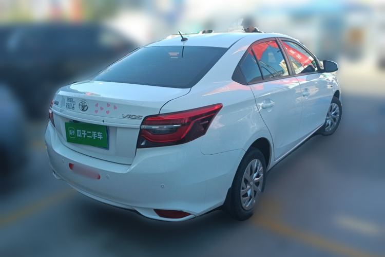 Used Toyota Vios 2022 1.5L CVT Active Drive CARE Edition Rear Right 45 Deg