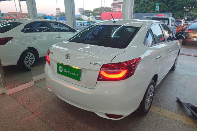 Used Toyota Vios 2022 1.5L 20th Anniversary Edition Rear Right 45 Deg