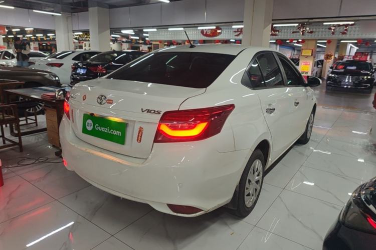 Used Toyota Vios 2022 1.5L 20th Anniversary Edition Rear Right 45 Deg