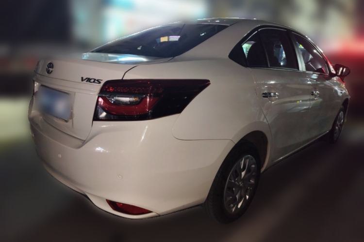 Used Toyota Vios 2022 1.5L 20th Anniversary Edition Rear Right 45 Deg