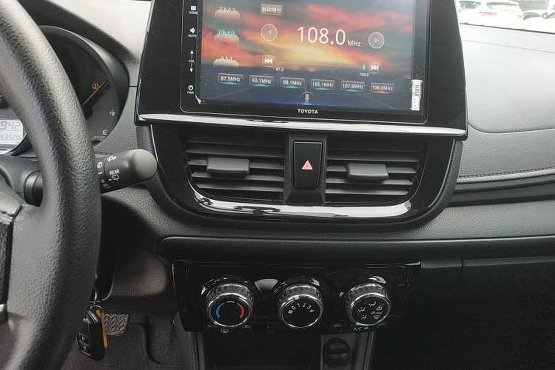 Used Toyota Vios FS 2021 1.5L Manual Fengchi Edition Audio And AC Panel