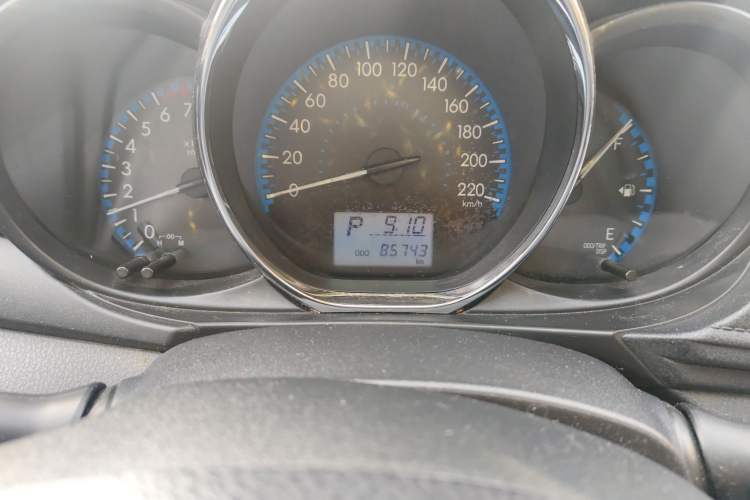 Used Toyota Vios FS 2017 1.5L CVT Fengchi Edition Odometer Close Up