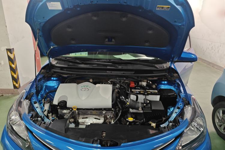 Used Toyota Vios FS 2017 1.5L CVT Trendy Edition Engine Bay