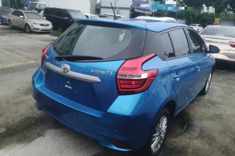 Used Toyota Vios FS 2017 1.5L CVT Trendy Edition Rear Right 45 Deg