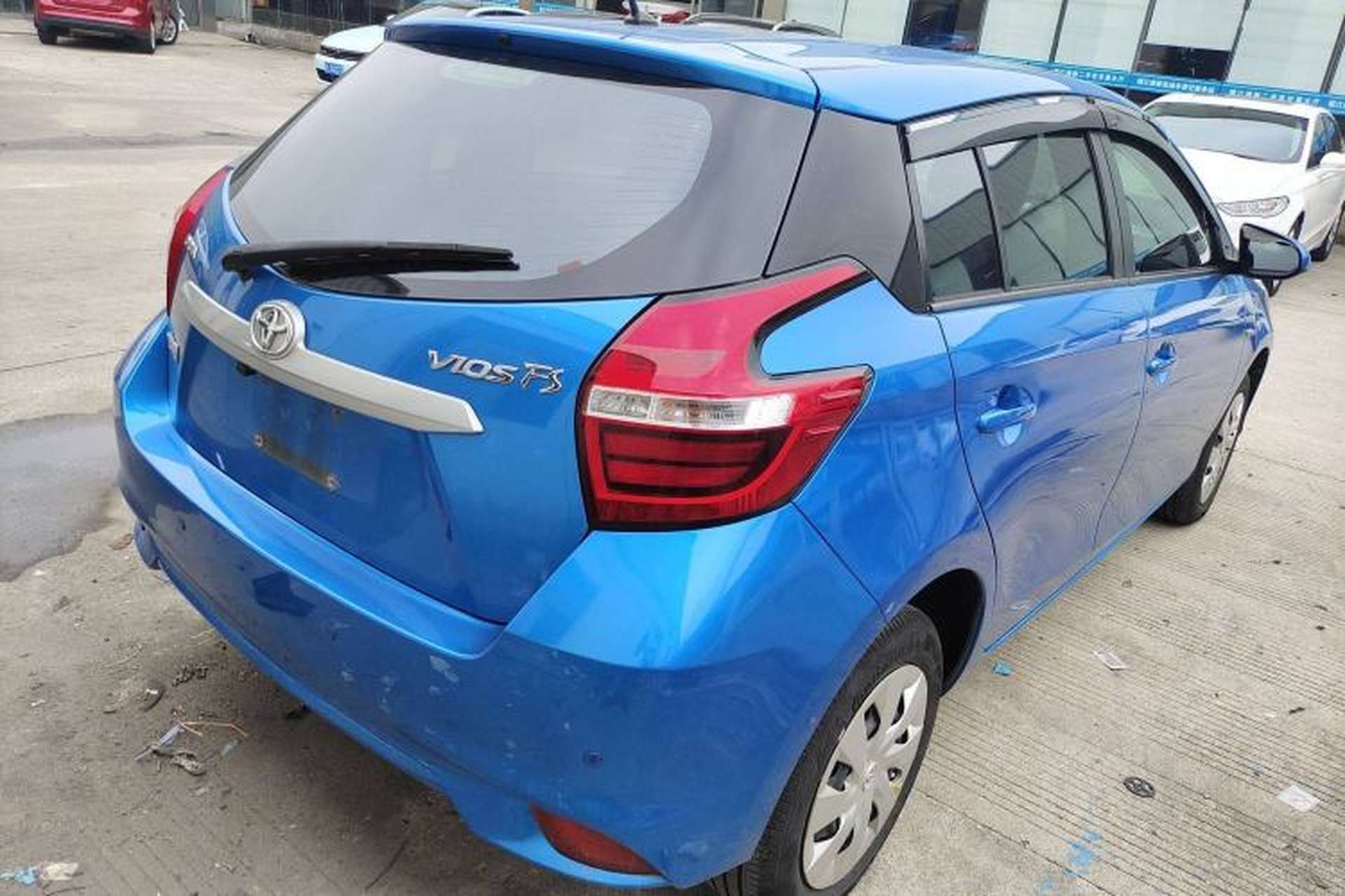 Used Toyota Vios FS 2017 1.5L CVT Fengchi Edition Rear Right 45 Deg
