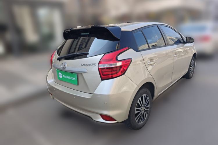 Used Toyota Vios FS 2017 1.3L CVT Sharp Edition Rear Right 45 Deg