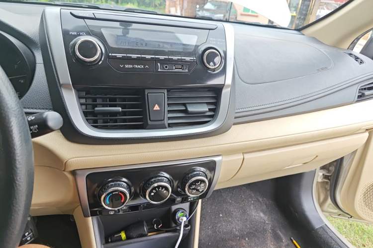 Used Toyota Vios FS 2017 1.5L CVT Fengchi Edition Audio And AC Panel