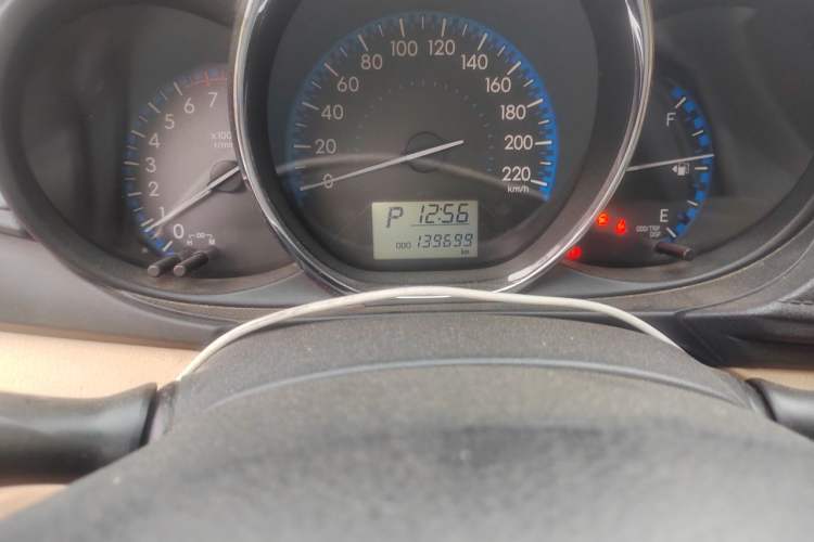 Used Toyota Vios FS 2017 1.5L CVT Fengchi Edition Odometer Close Up