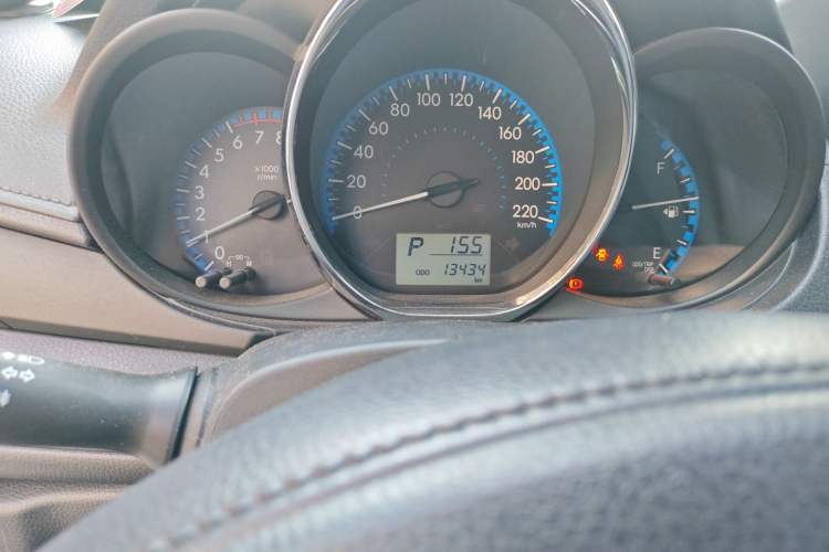 Used Toyota Vios FS 2017 1.5L CVT Fengchi Edition Odometer Close Up