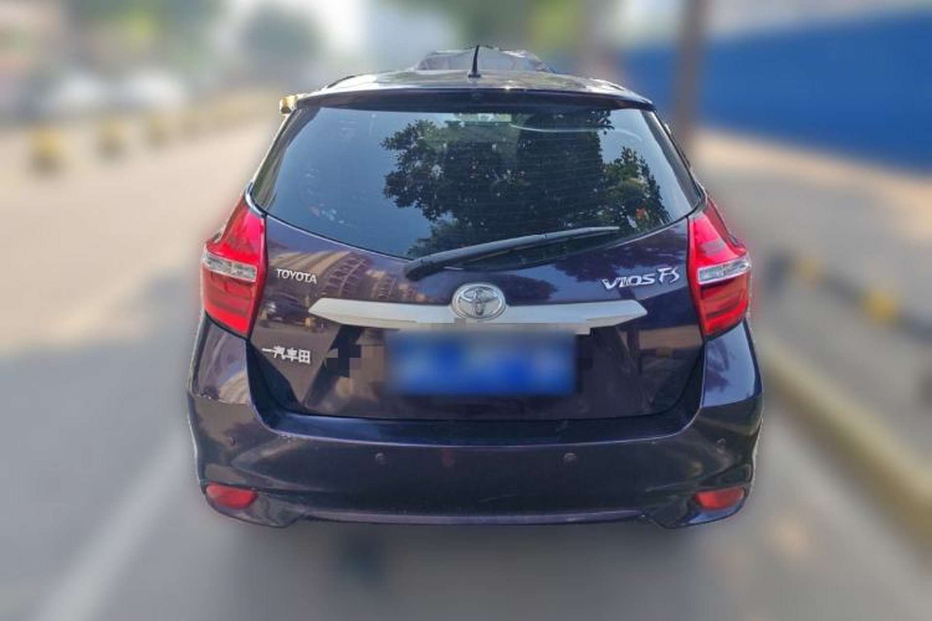 Used Toyota Vios FS 2017 1.5L CVT Fengchi Edition Rear