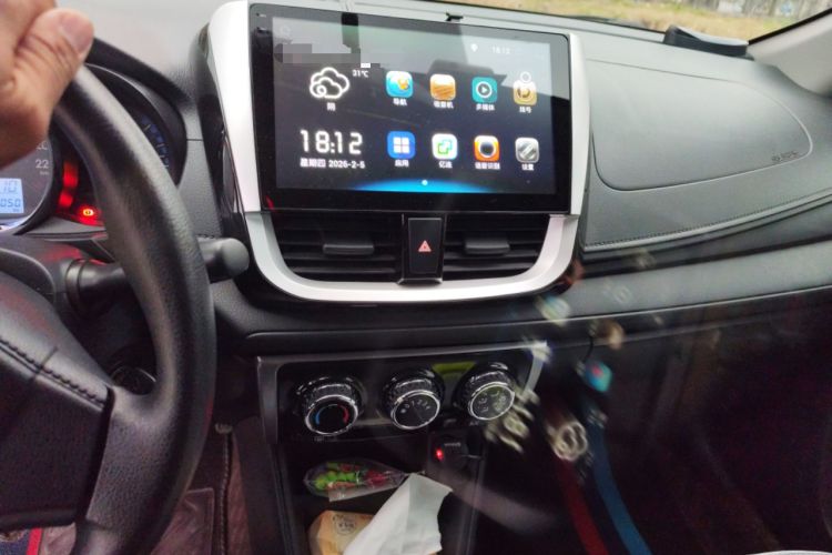 Used Toyota Vios FS 2017 1.5L Manual FENGCHI Edition Audio And AC Panel
