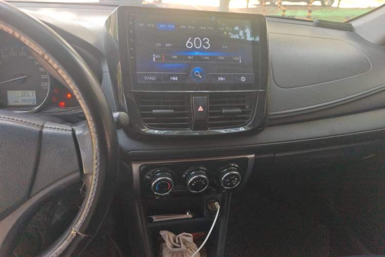 Used Toyota Vios FS 2017 1.3L Manual Sharp Edition Audio And AC Panel