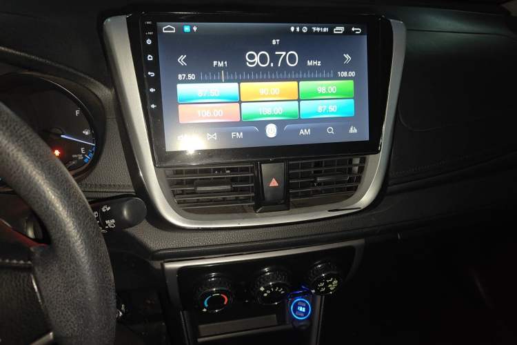 Used Toyota Vios FS 2017 1.5L CVT Trendy Edition Audio And AC Panel