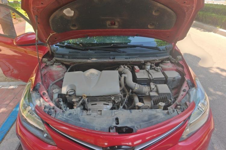 Used Toyota Vios FS 2017 1.3L Manual Sharp Edition Engine Bay
