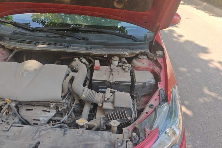 Used Toyota Vios FS 2017 1.3L Manual Sharp Edition Engine Bay Left
