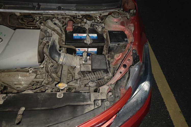Used Toyota Vios FS 2017 1.5L CVT Trendy Edition Engine Bay Left