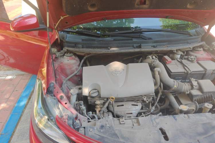 Used Toyota Vios FS 2017 1.3L Manual Sharp Edition Engine Bay Right