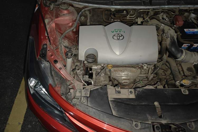 Used Toyota Vios FS 2017 1.5L CVT Trendy Edition Engine Bay Right