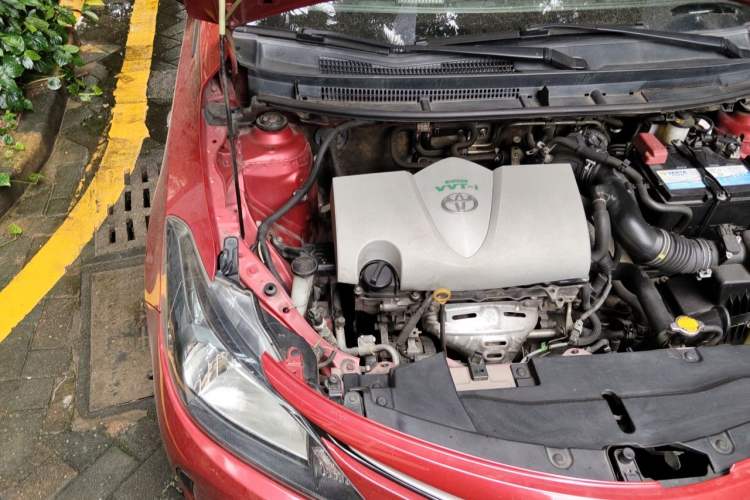 Used Toyota Vios FS 2017 1.5L CVT Fengchi Edition Engine Bay Right
