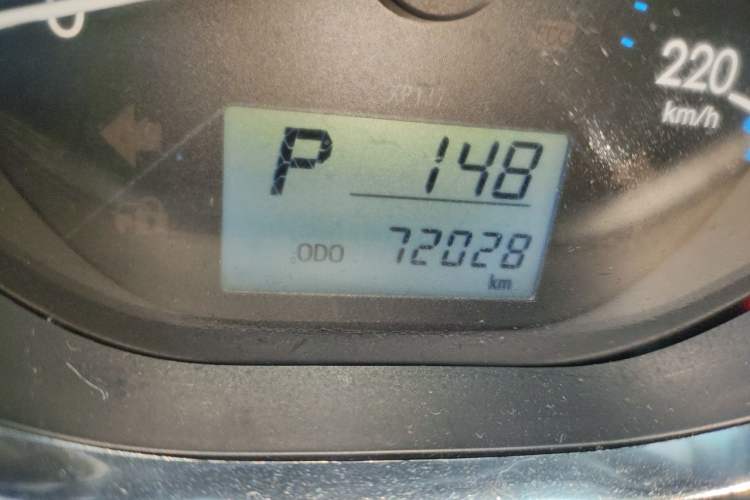 Used Toyota Vios FS 2017 1.5L CVT Fengchi Edition Odometer Close Up