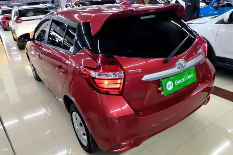 Used Toyota Vios FS 2017 1.3L Manual Sharp Edition Rear Left 45 Deg