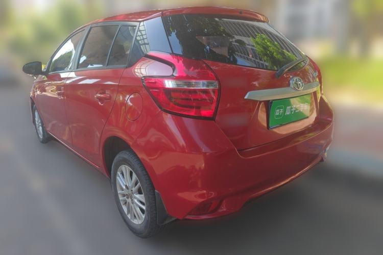 Used Toyota Vios FS 2017 1.3L Manual Sharp Edition Rear Left 45 Deg