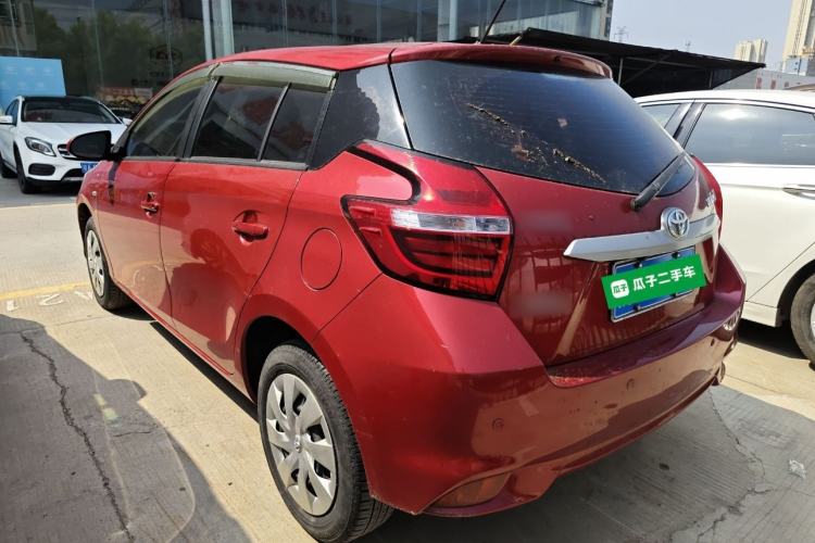 Used Toyota Vios FS 2017 1.5L CVT Fengchi Edition Rear Left 45 Deg