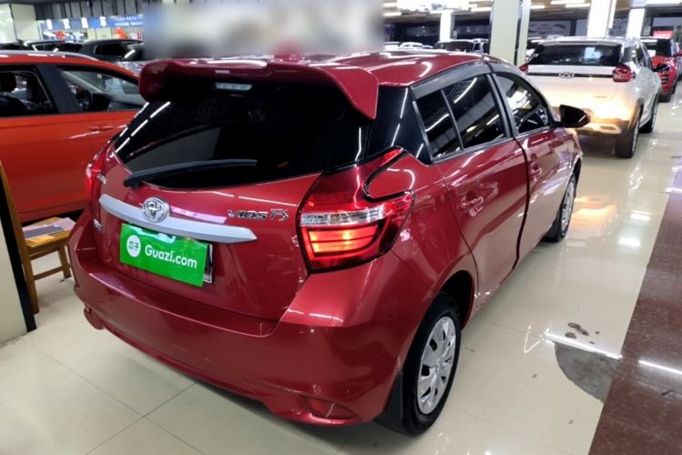 Used Toyota Vios FS 2017 1.3L Manual Sharp Edition Rear Right 45 Deg