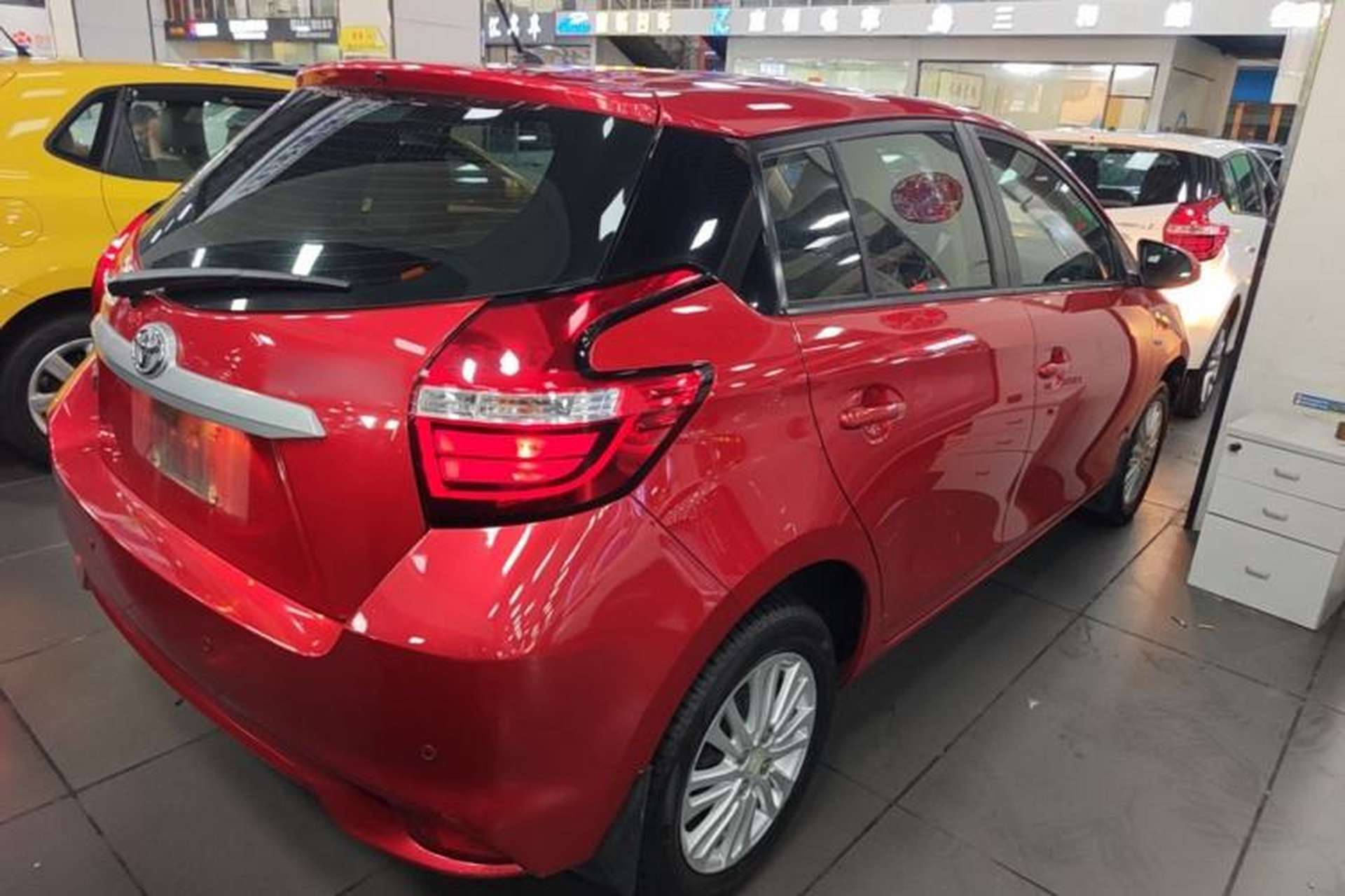 Used Toyota Vios FS 2017 1.5L CVT Fengchi Edition Rear Right 45 Deg