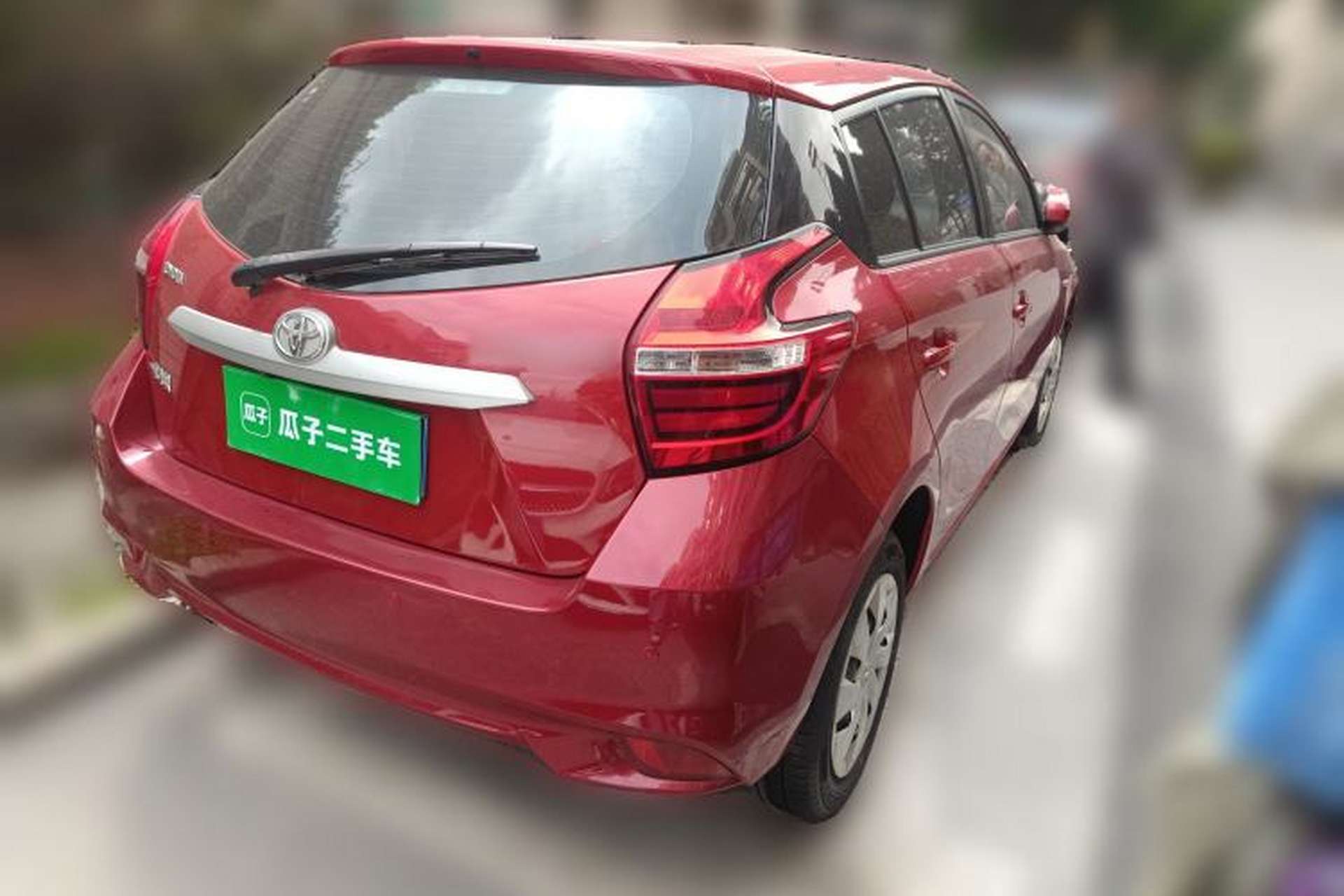 Used Toyota Vios FS 2017 1.5L CVT Fengchi Edition Rear Right 45 Deg