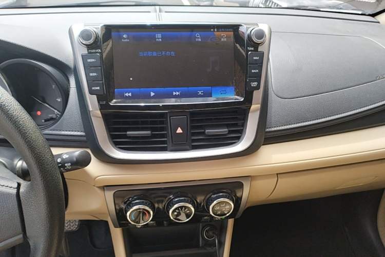 Used Toyota Vios FS 2017 1.5L CVT Fengchi Edition Audio And AC Panel