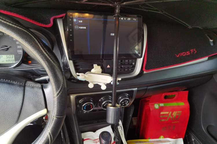 Used Toyota Vios FS 2017 1.5L CVT Fengchi Edition Audio And AC Panel