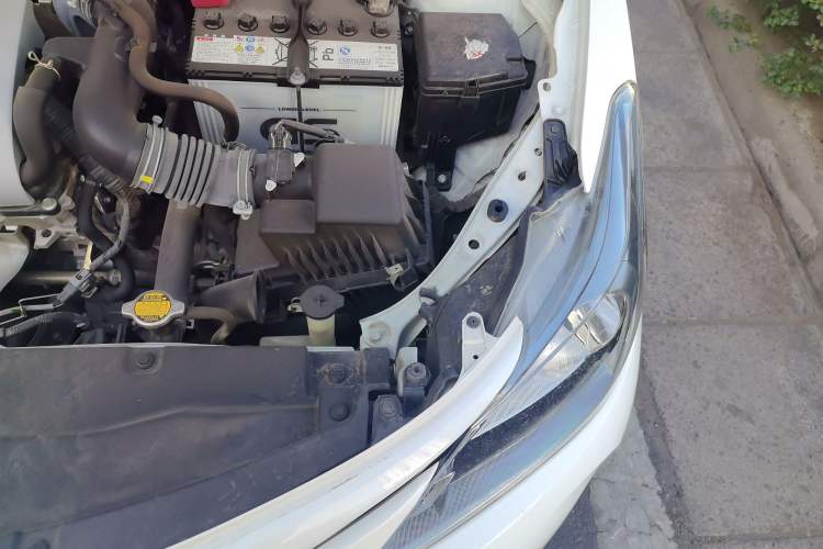 Used Toyota Vios FS 2017 1.3L CVT Sharp Edition Engine Bay Left