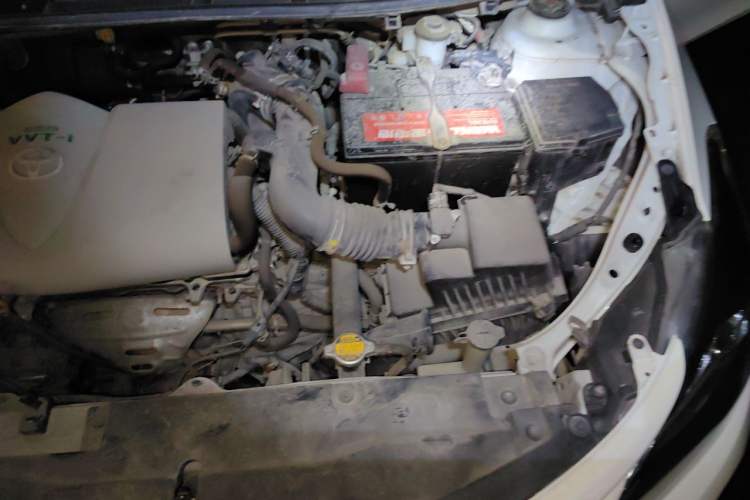 Used Toyota Vios FS 2017 1.5L CVT Trendy Edition Engine Bay Left
