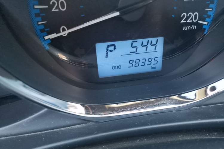 Used Toyota Vios FS 2017 1.5L CVT Fengchi Edition Odometer Close Up