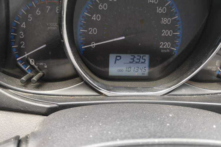 Used Toyota Vios FS 2017 1.5L CVT Fengchi Edition Odometer Close Up