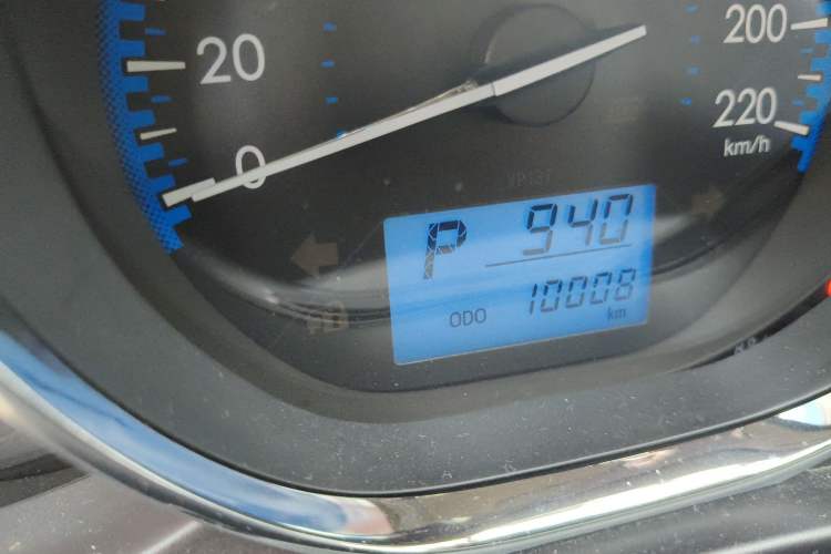 Used Toyota Vios FS 2017 1.5L CVT Fengchi Edition Odometer Close Up