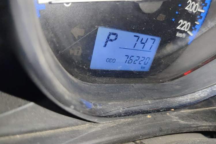 Used Toyota Vios FS 2017 1.5L CVT Fengchi Edition Odometer Close Up